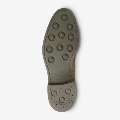 Hamilton Cap-Toe Oxford Dress Boot - Tan Nubuck with Olive Sole