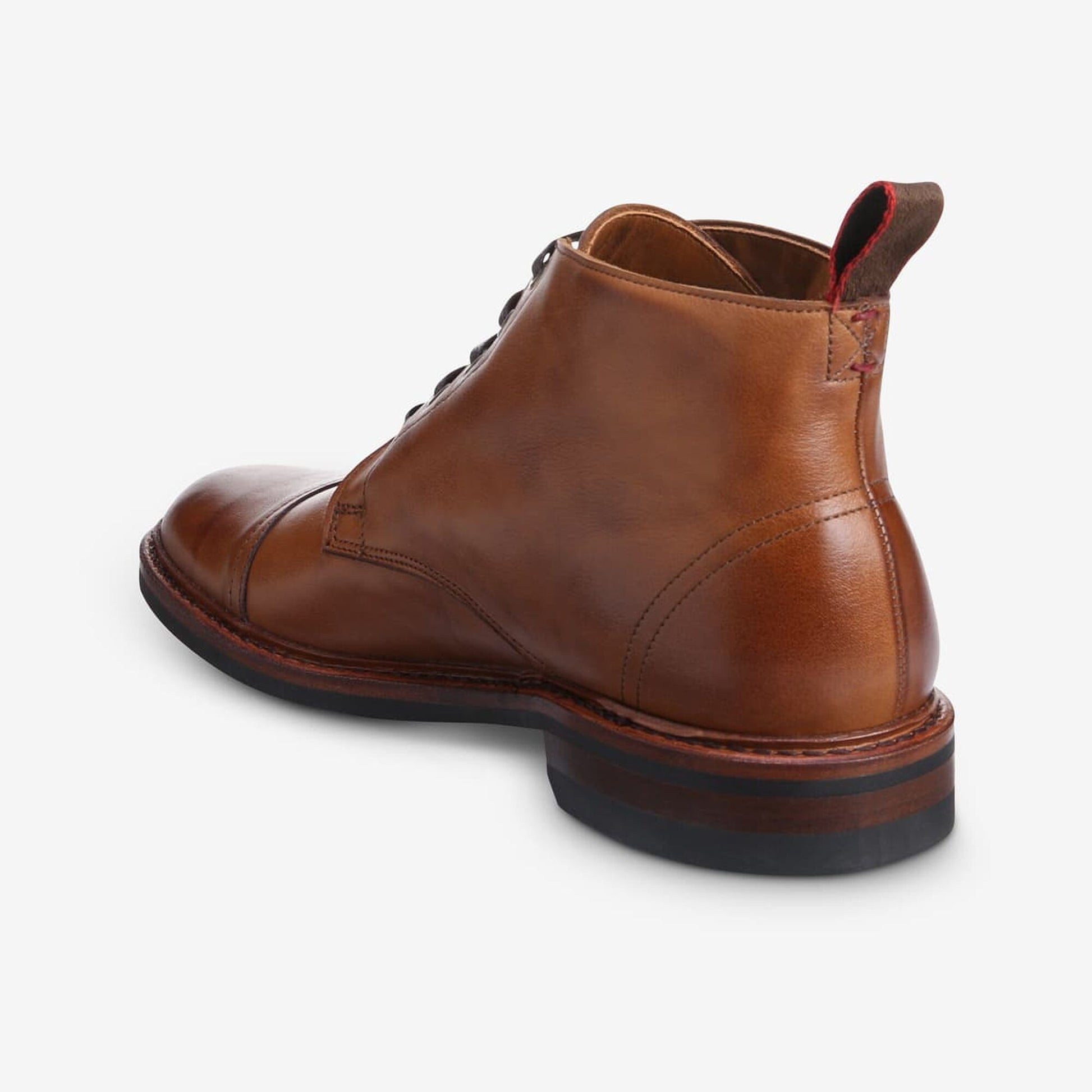 Patton Cap-Toe Boot with Dainite Rubber Sole - Tan
