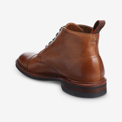 Patton Cap-Toe Boot with Dainite Rubber Sole - Tan