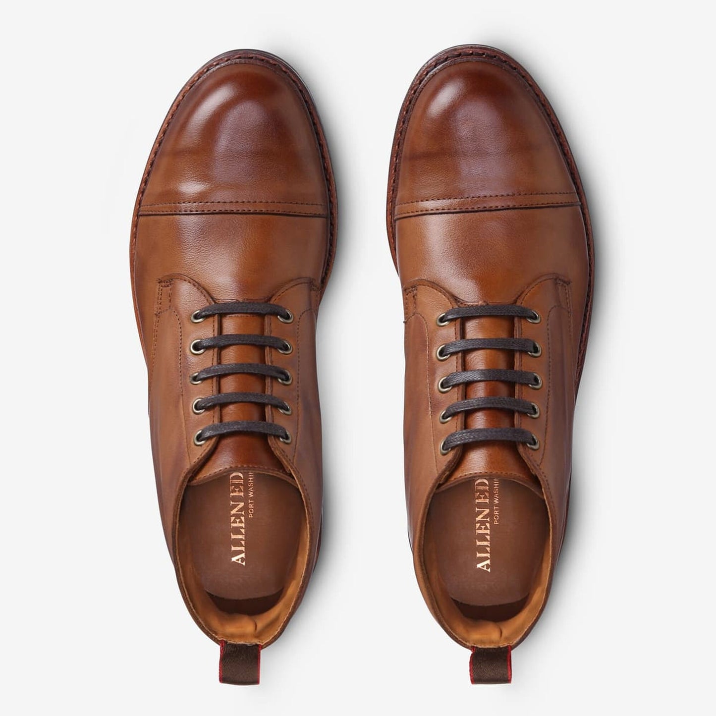 Patton Cap-Toe Boot with Dainite Rubber Sole - Tan