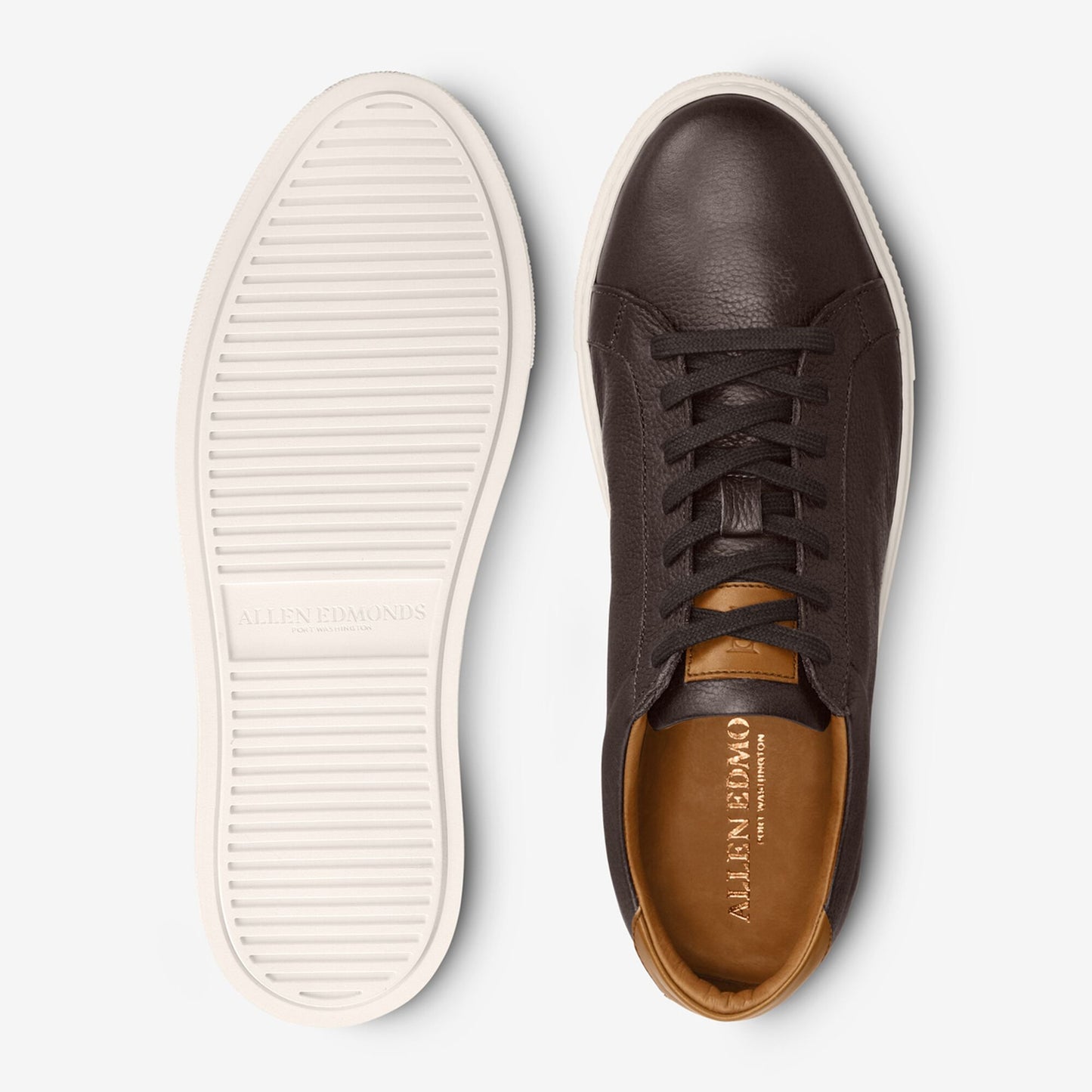 Courtside Sneaker - Dark Brown