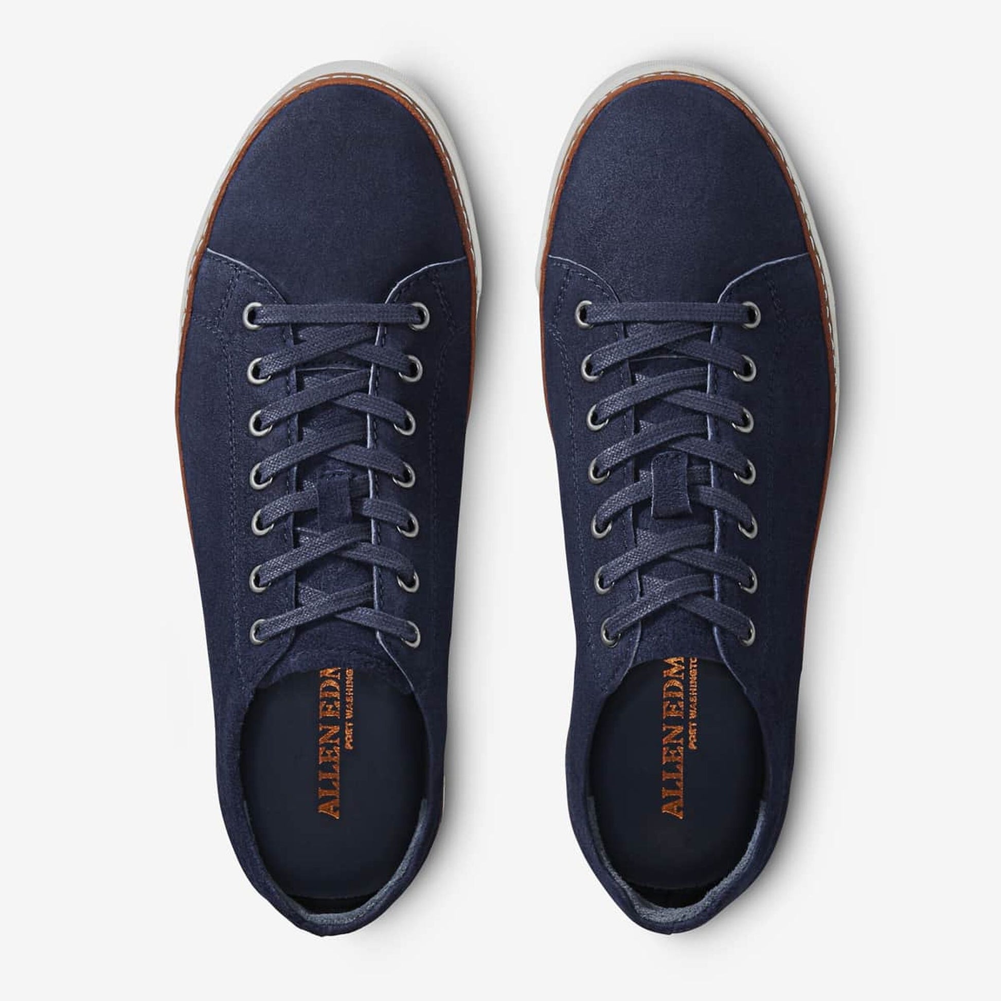Porter Suede Derby Sneaker - Navy