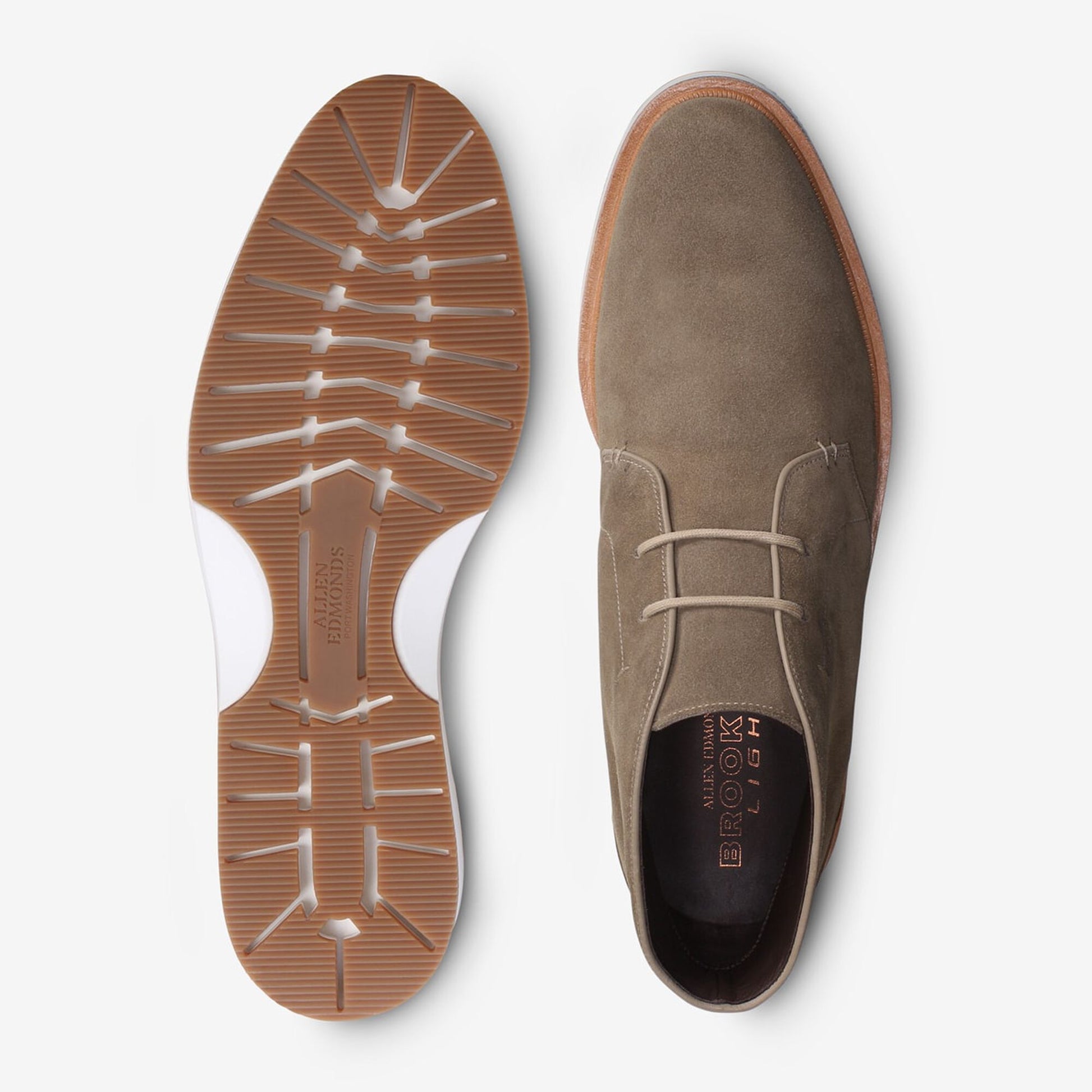 Brooklyn Light Suede Chukka - Taupe