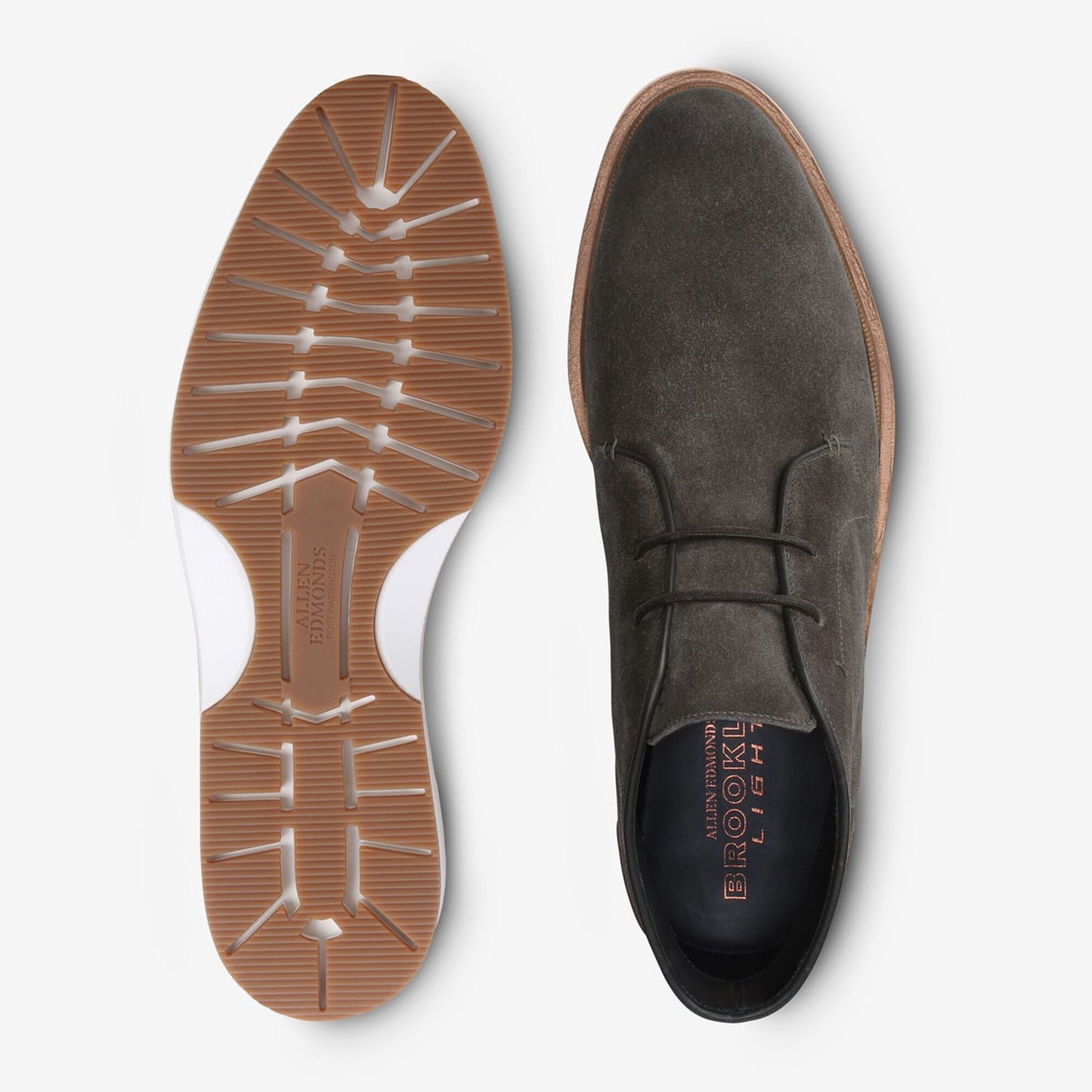 Brooklyn Light Suede Chukka - Grey