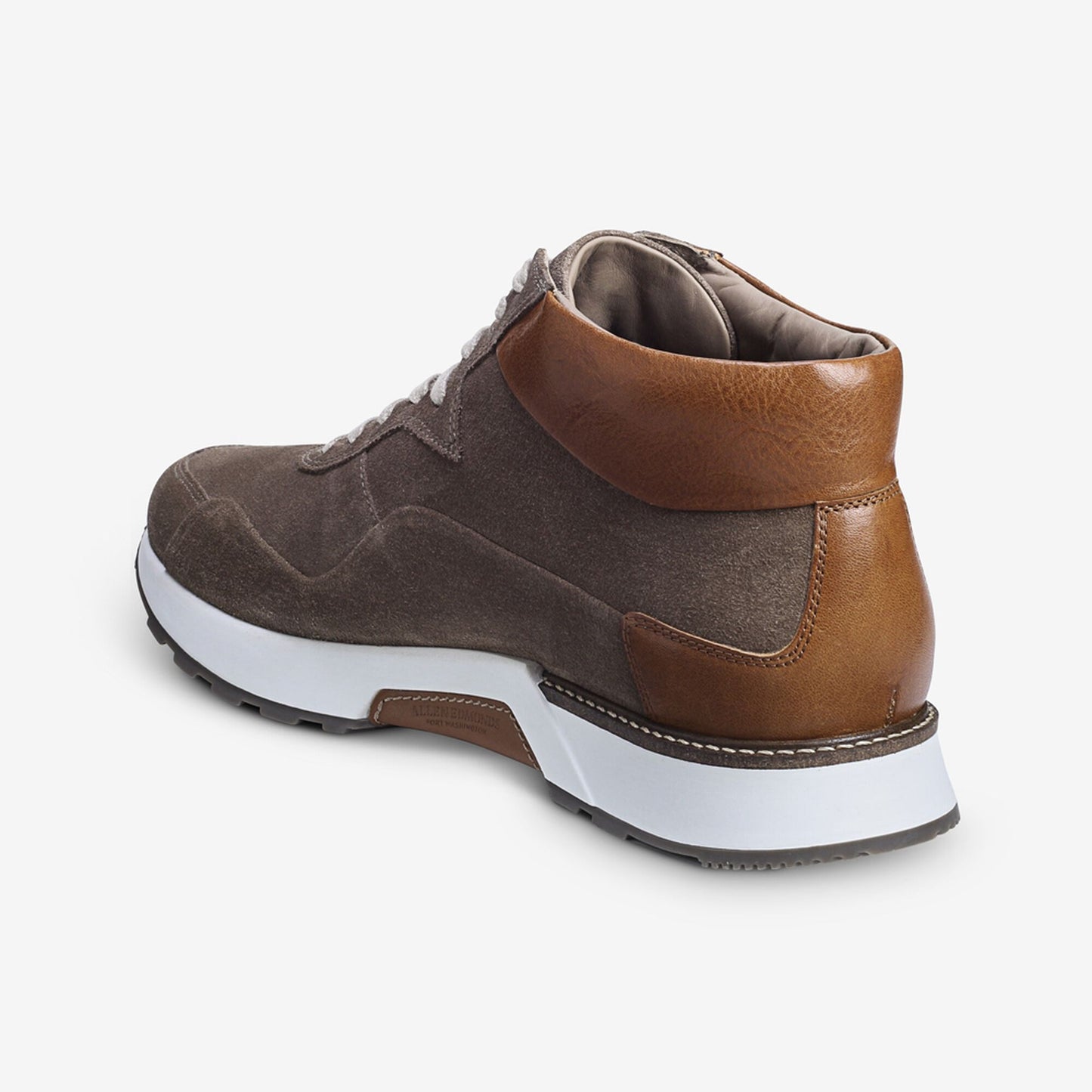 A-Trainer Suede High Top Sneaker - Taupe