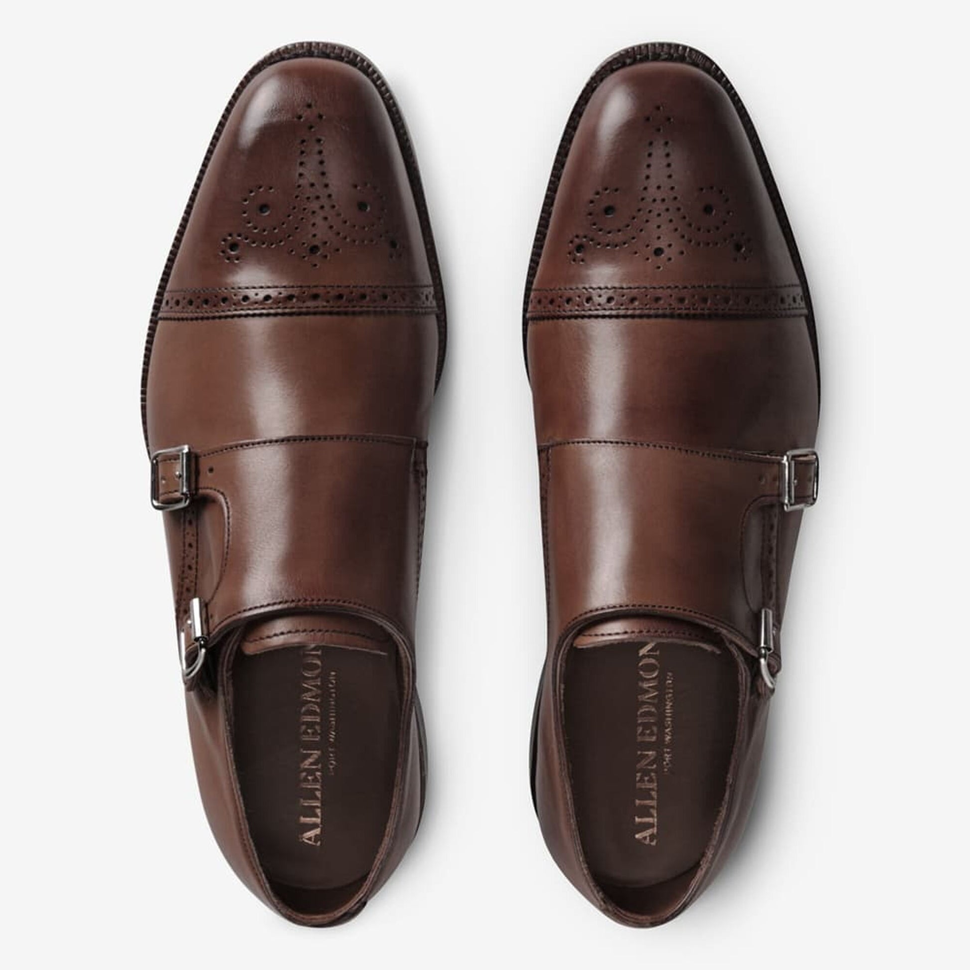 St. John's Double Monk Strap - Coffee