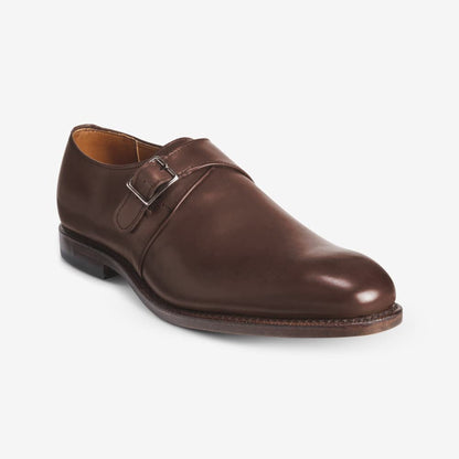 Plymouth Single Monk Strap - Coffee