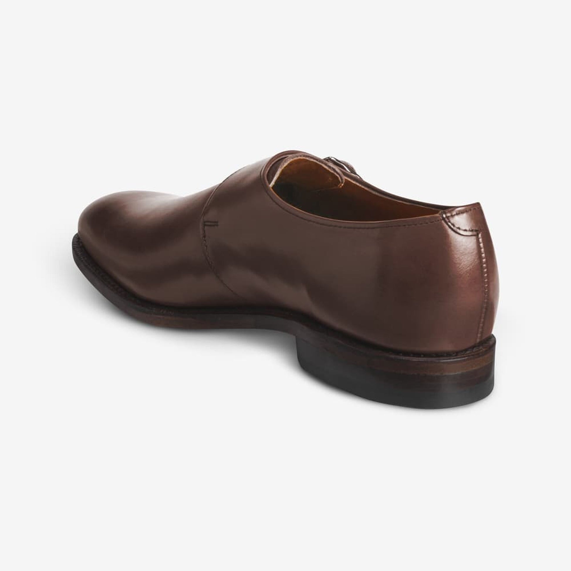 Plymouth Single Monk Strap - Coffee
