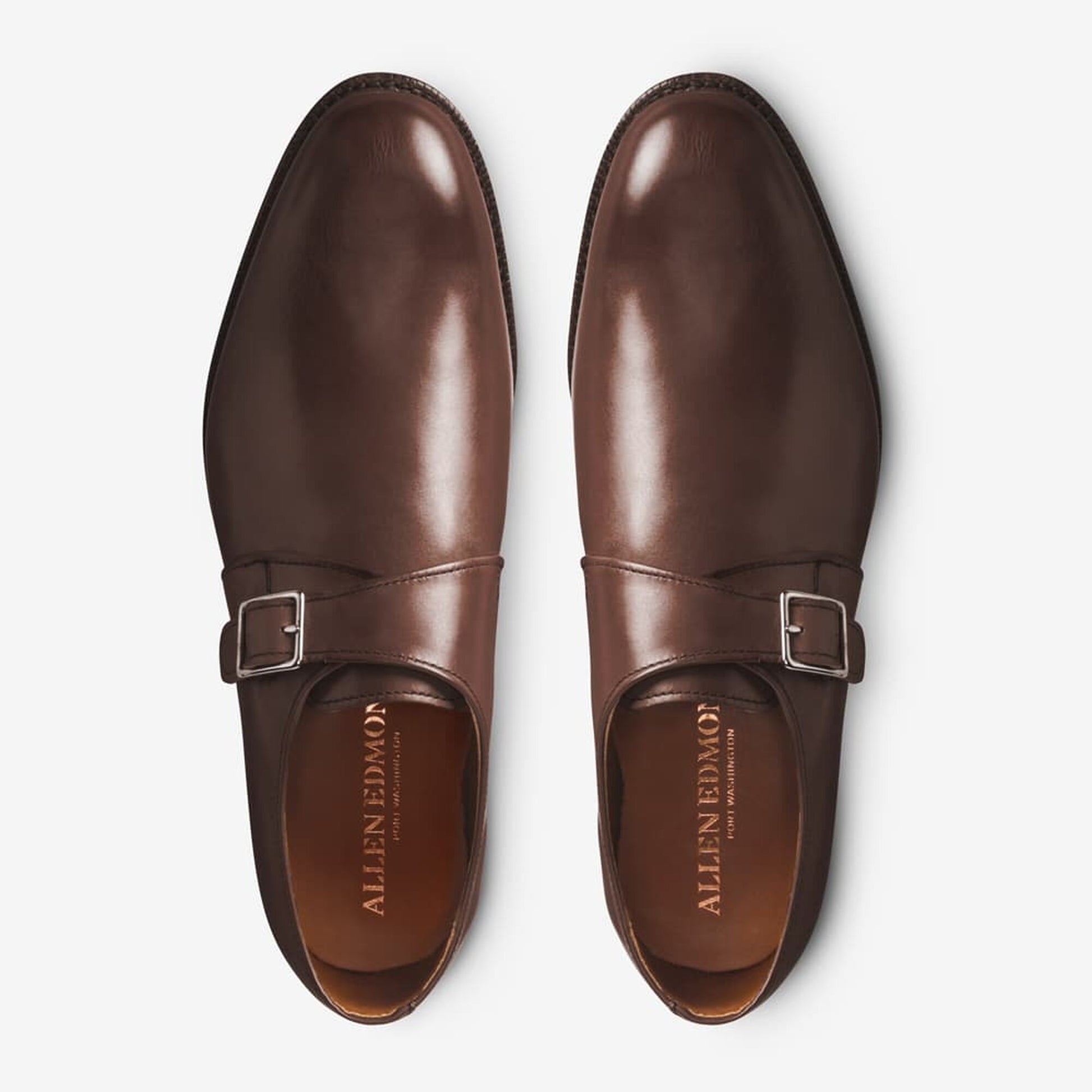 Plymouth Single Monk Strap - Coffee