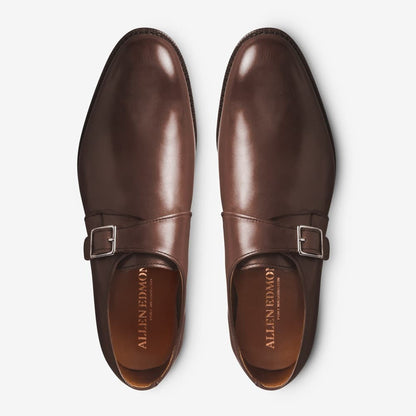Plymouth Single Monk Strap - Coffee