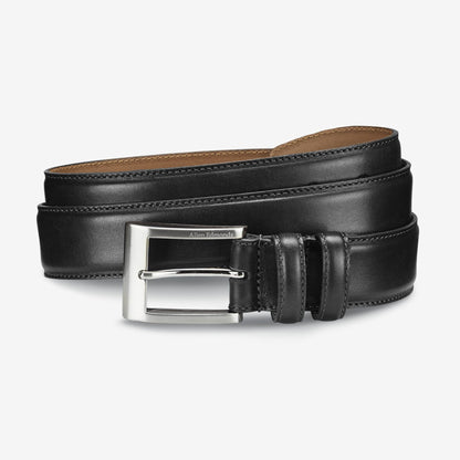 Wide Basic Dress Belt - Black Calf