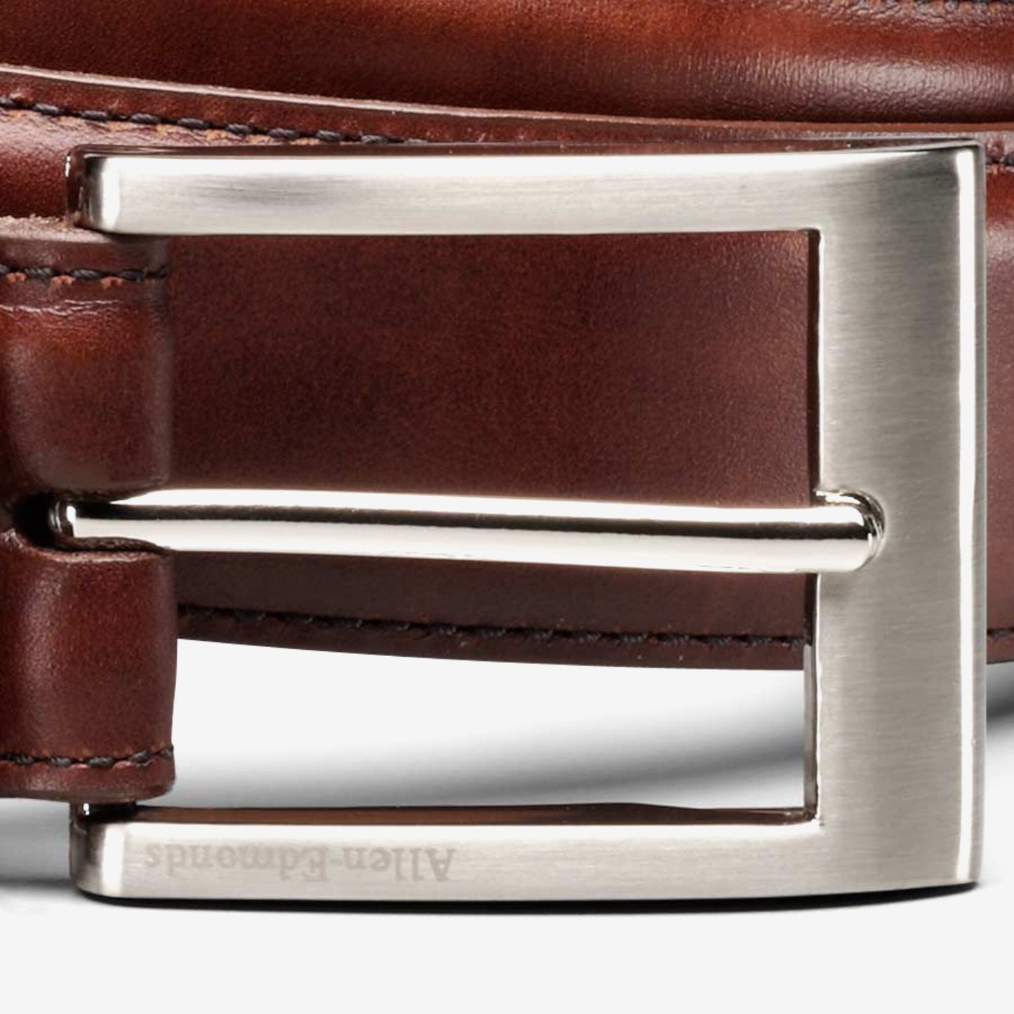 Wide Basic Dress Belt - Chili Burnished Calf