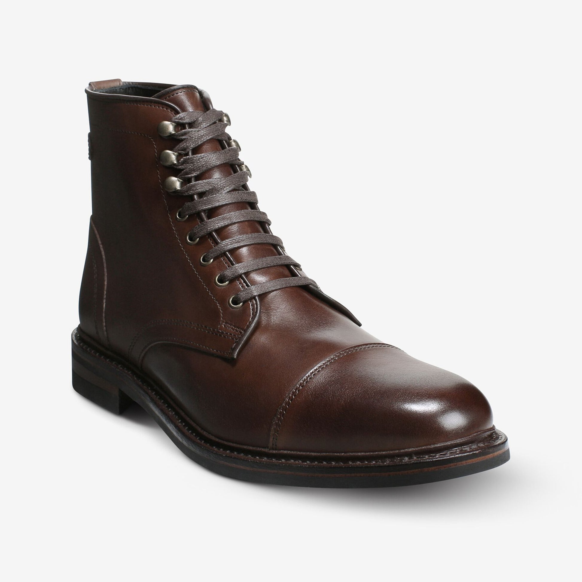 Landon Cap-Toe Boot - Mahogany