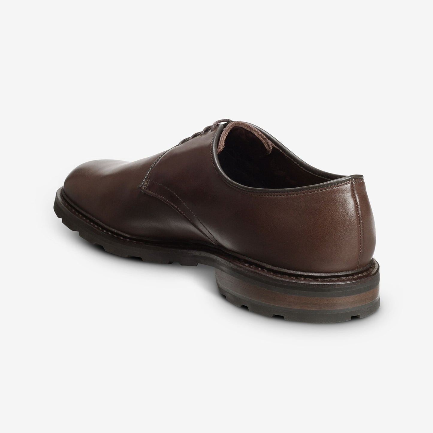 Alpine Derby Shoe with Vibram Arctic Grip Rubber Sole - Brown