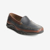 Navy with Brown Trim
