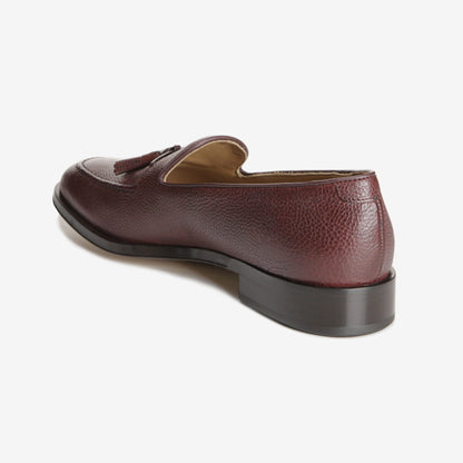 Perugia Italian Tassel Loafer - Oxblood