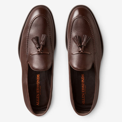 Perugia Italian Tassel Loafer - Brown