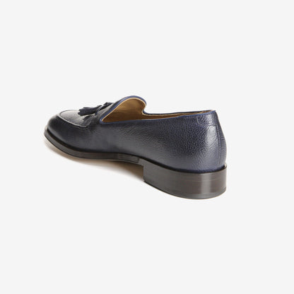 Perugia Italian Tassel Loafer - Black