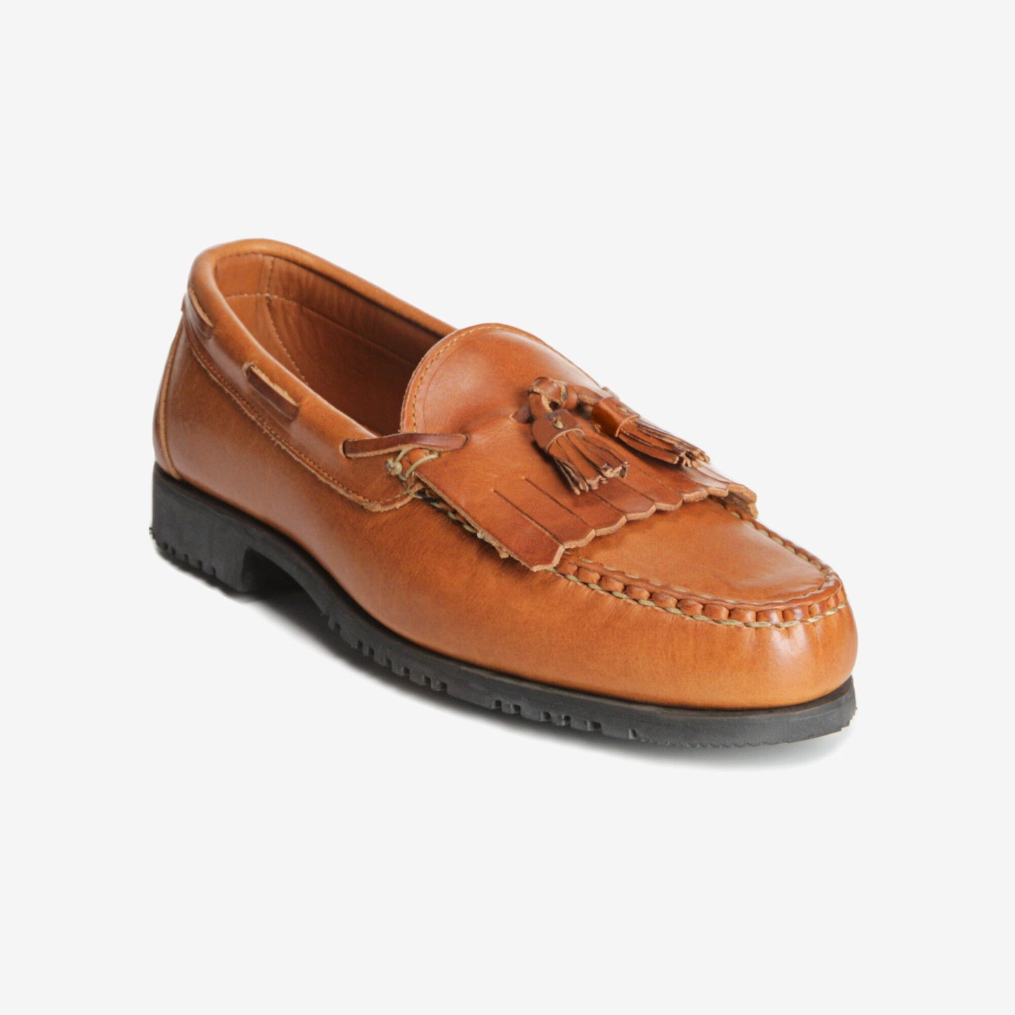 Nashua Tassel Loafer - Tan with Tan Trim