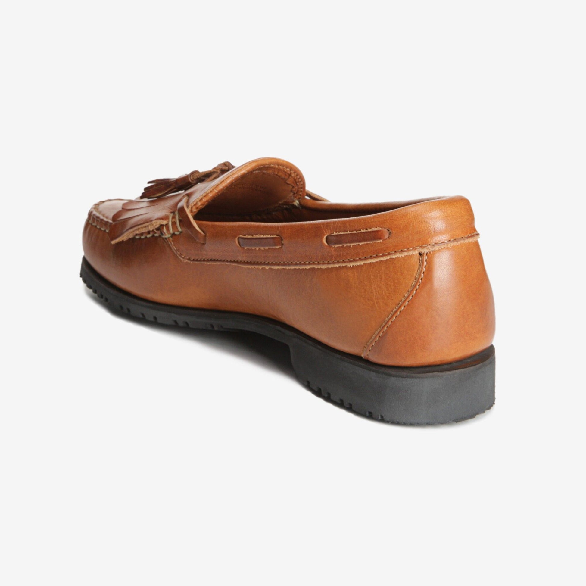 Nashua Tassel Loafer - Tan with Tan Trim