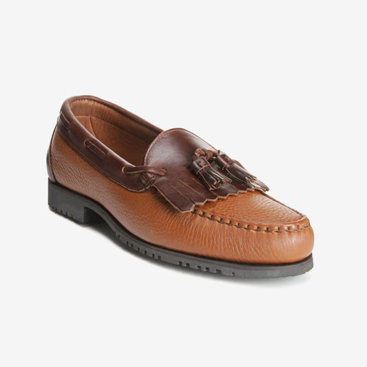 Nashua Tassel Loafer - Brown with Brown Trim