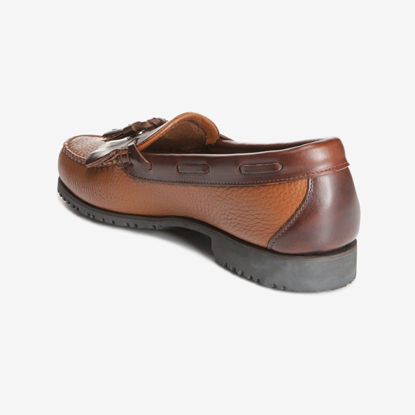 Nashua Tassel Loafer - Brown with Brown Trim