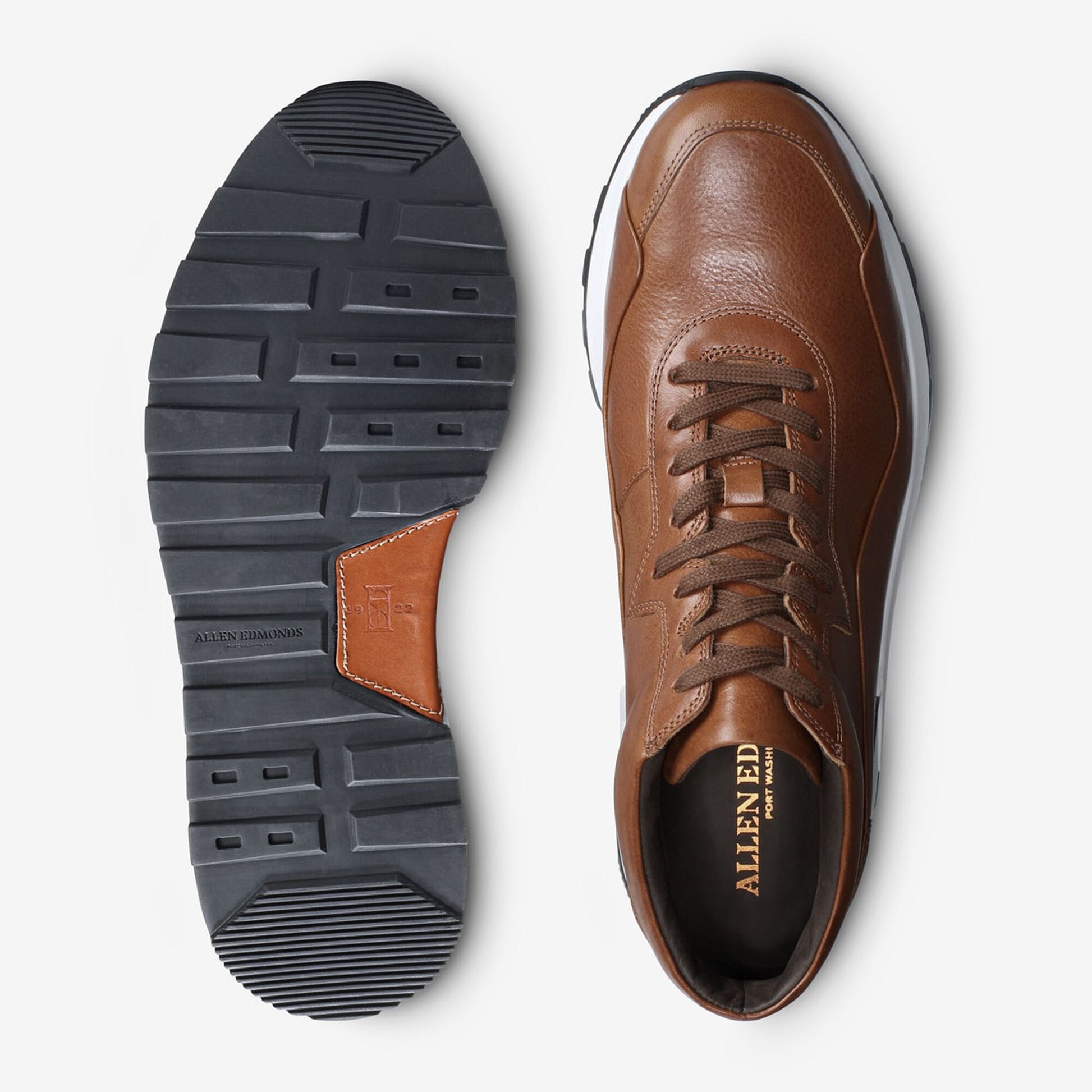 A-Trainer High Top Sneaker - Walnut