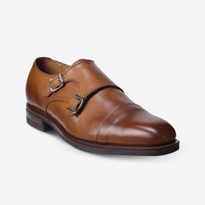 Marin Double Monk Strap with Dainite Rubber Sole - Walnut