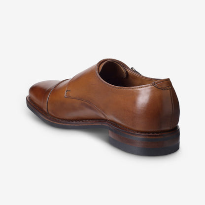 Marin Double Monk Strap with Dainite Rubber Sole - Walnut