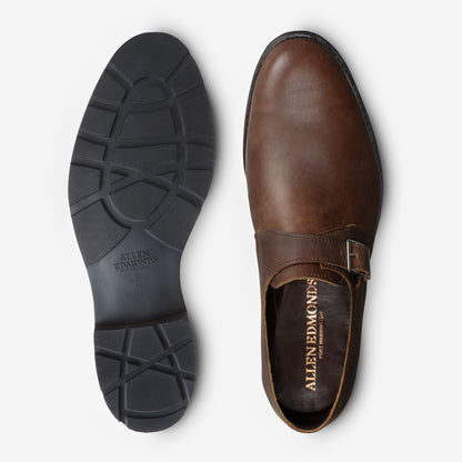 Venture Weatherproof Single Monk Strap - Dark Brown