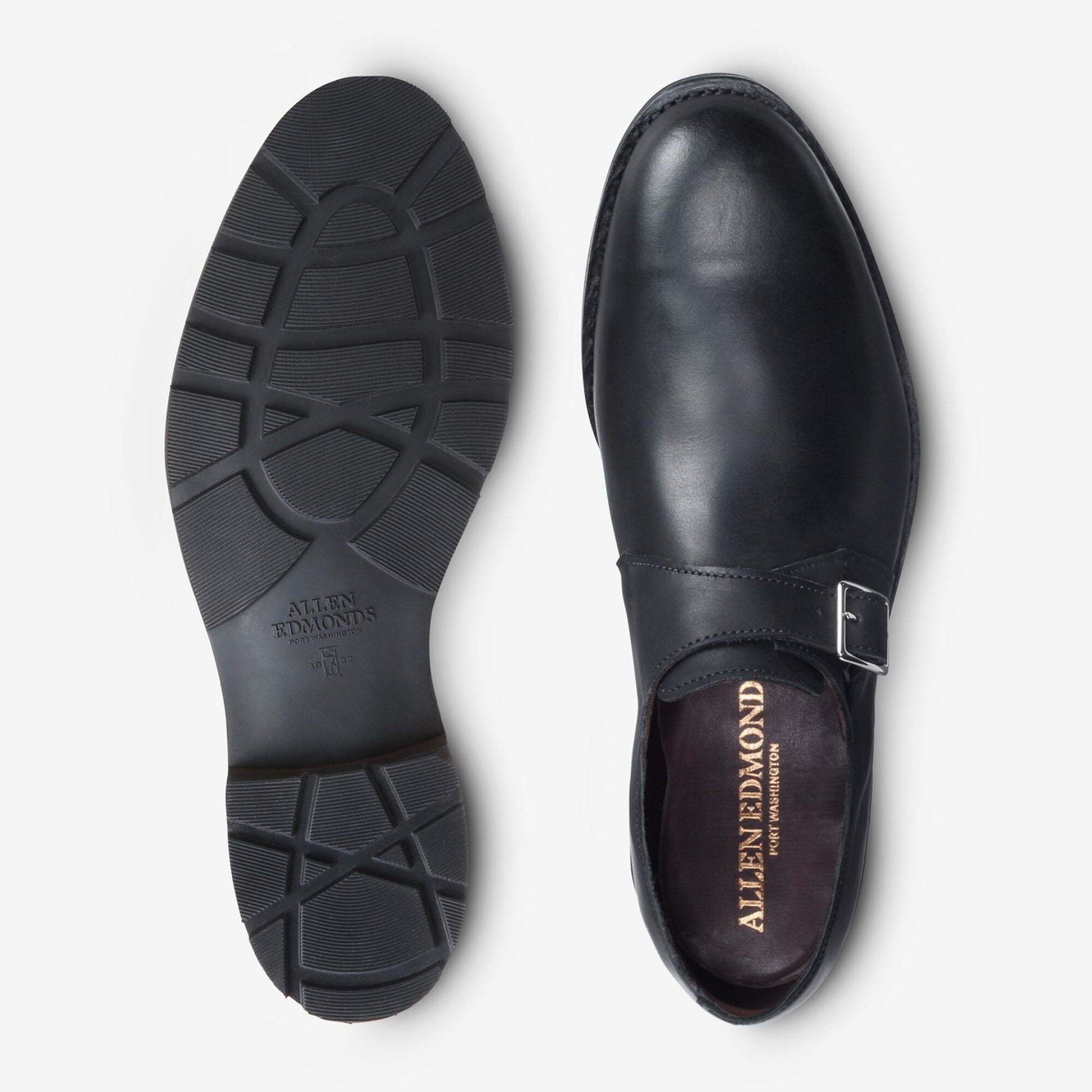 Venture Weatherproof Single Monk Strap - Black