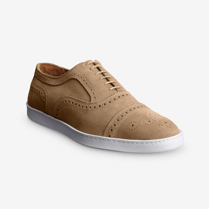 Strand Suede Oxford Sneaker - Bone
