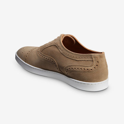 Strand Suede Oxford Sneaker - Bone