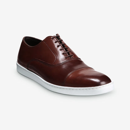 Park Avenue Shell Cordovan Oxford Sneaker - Chili