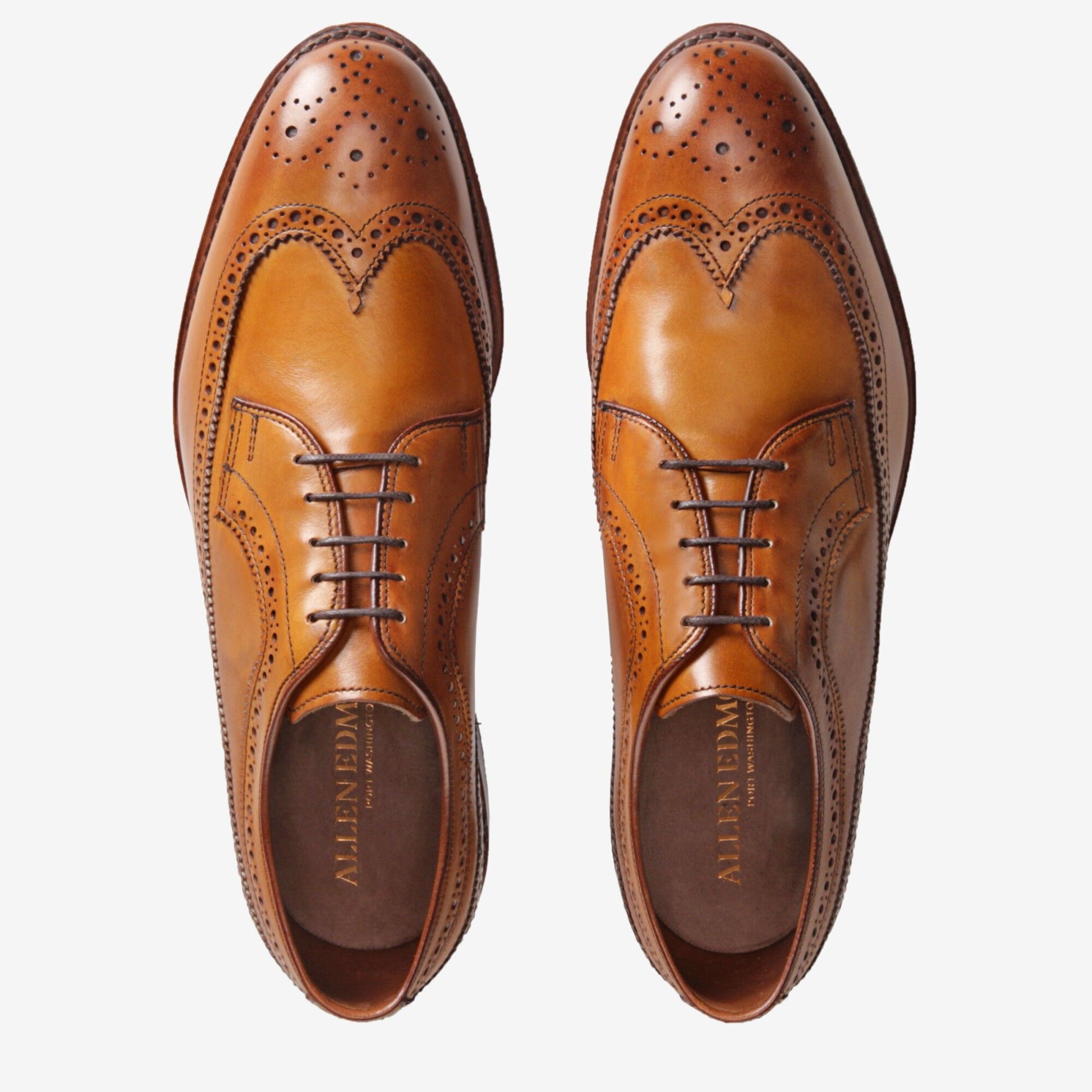 McGregor Wingtips - Walnut Burnished Calf