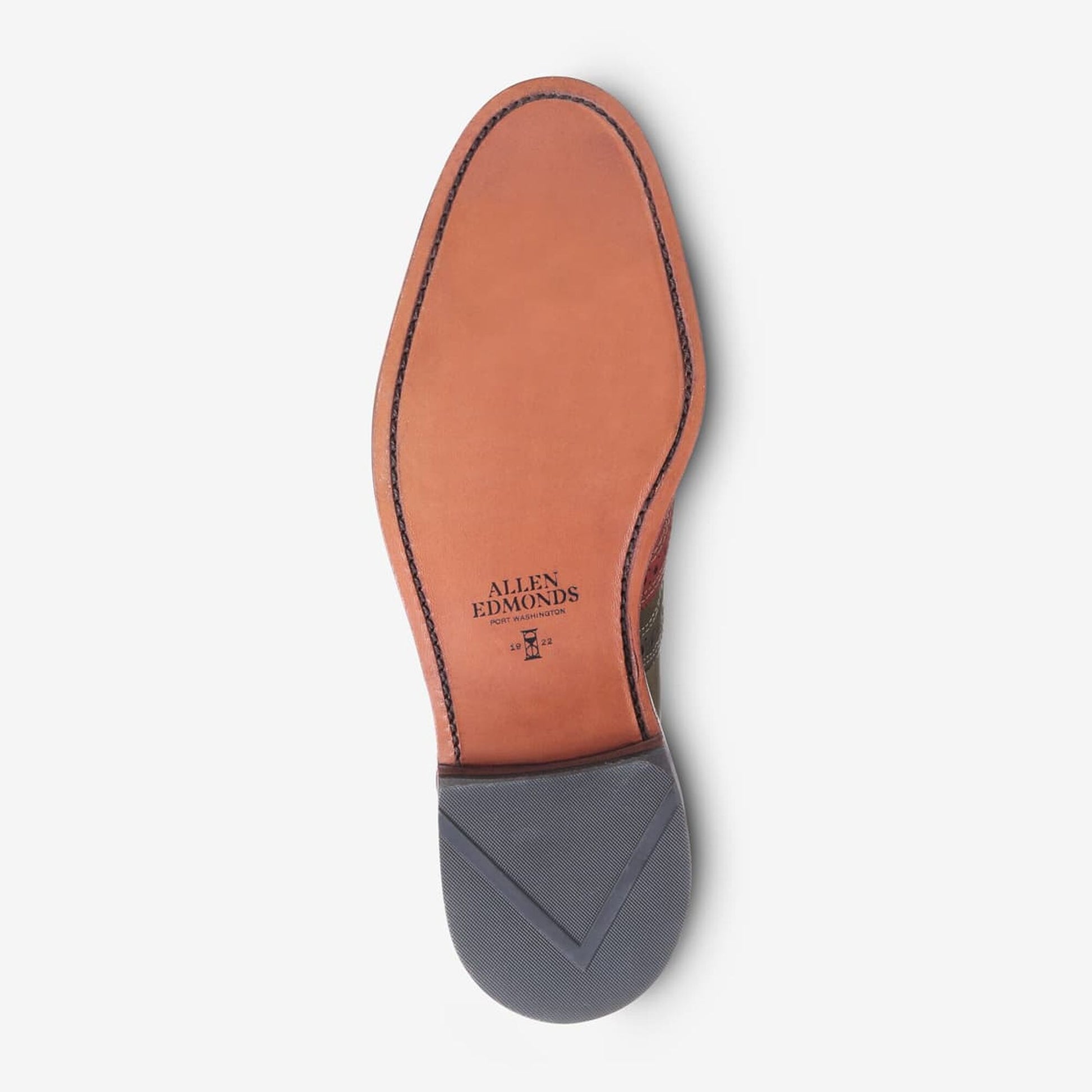 Jingle Bell Mok Wingtip Oxfords - Red and Green Distressed Leather