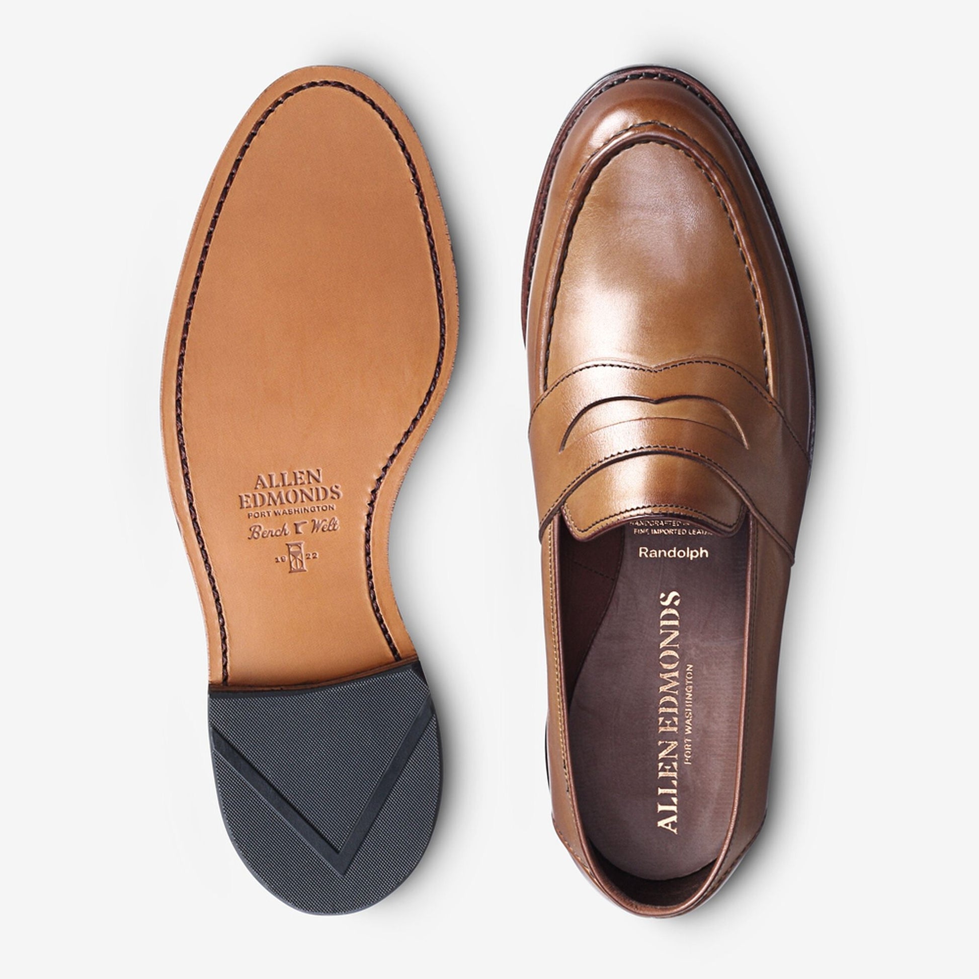 Randolph Penny Loafer - Walnut