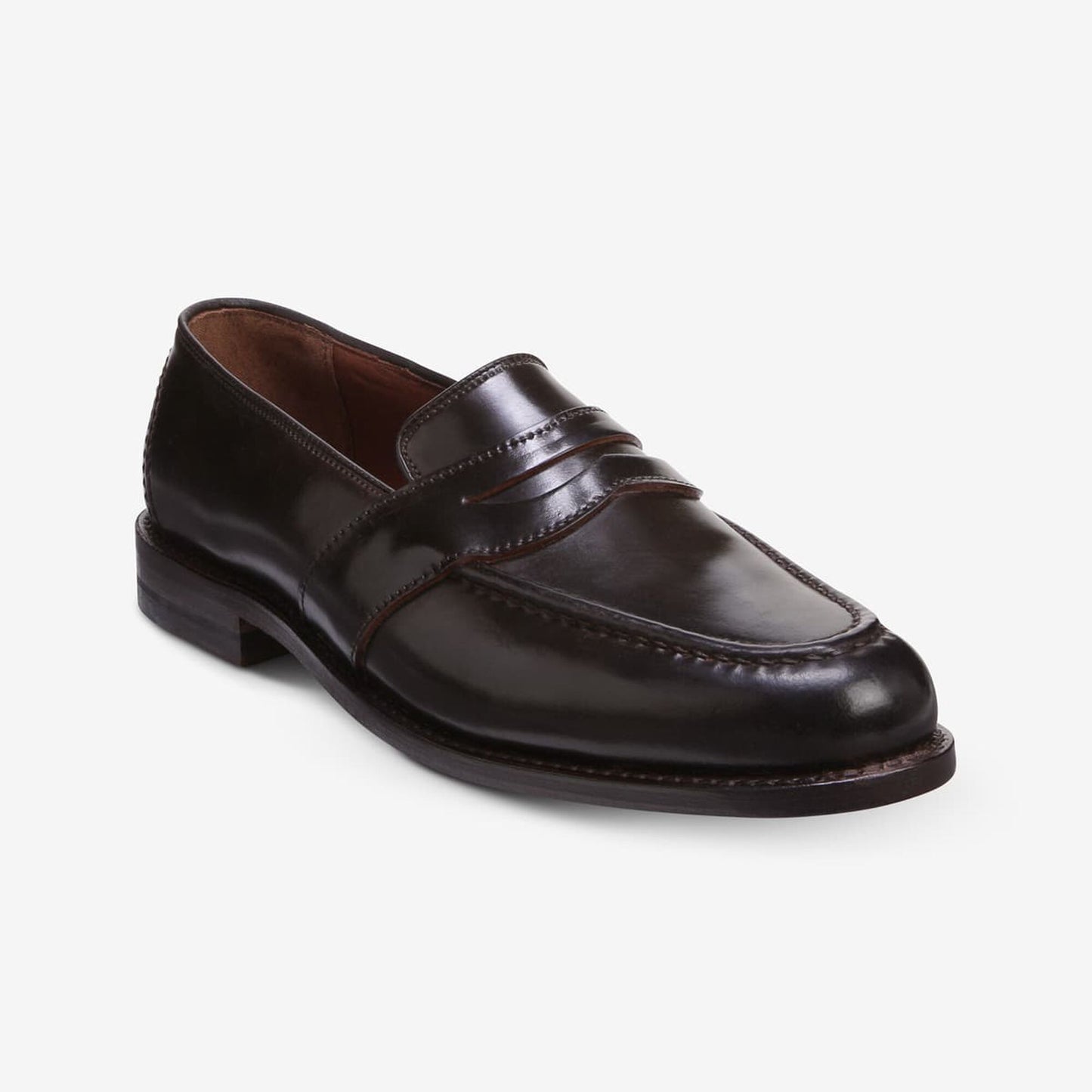 Randolph Shell Cordovan Penny Loafer - Brown