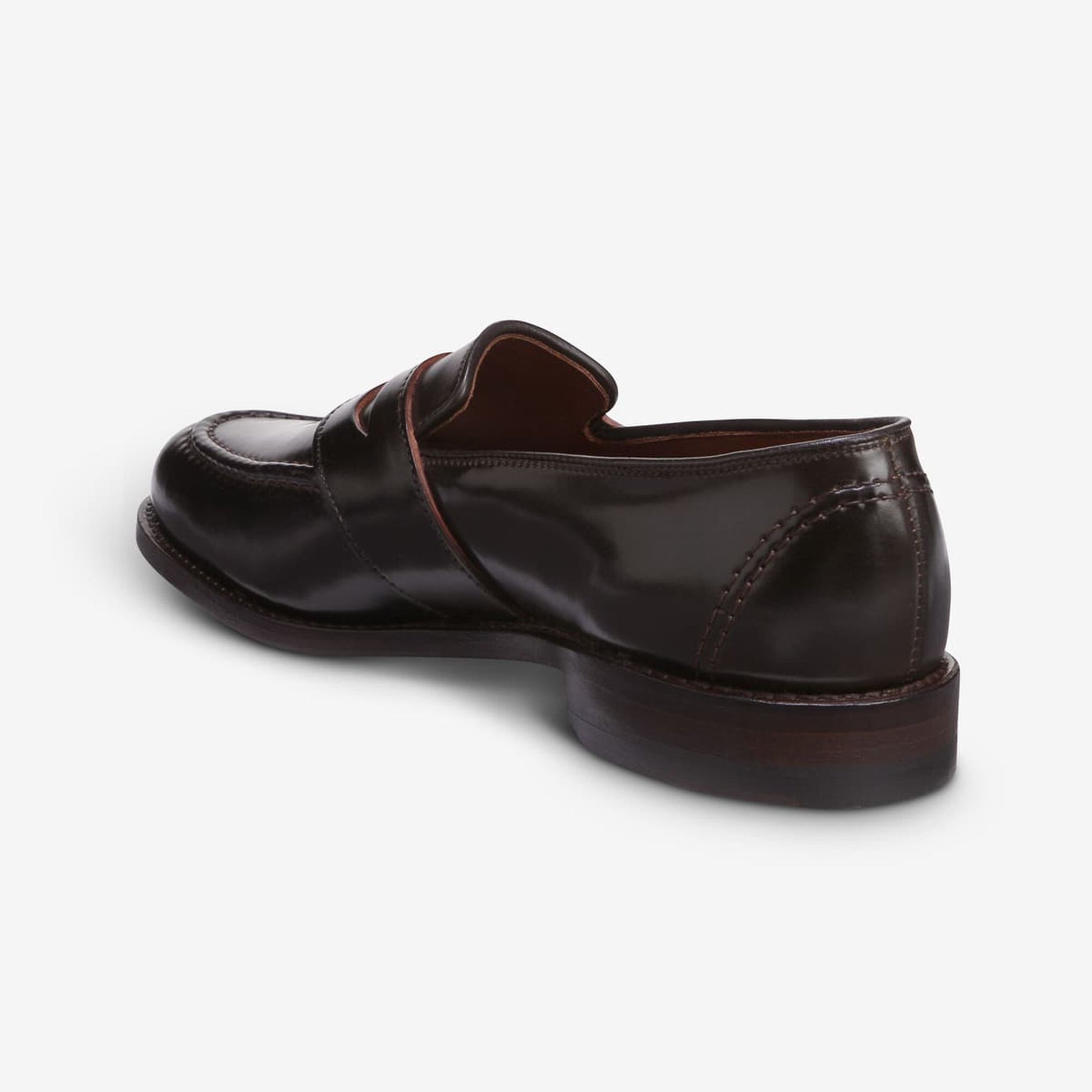 Randolph Shell Cordovan Penny Loafer - Brown