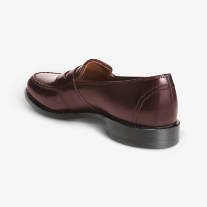 Randolph Shell Cordovan Penny Loafer - Burgundy