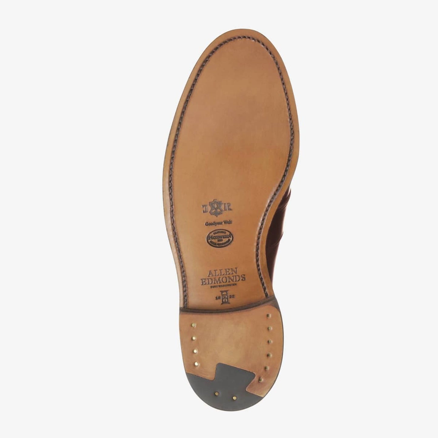 Randolph Shell Cordovan Penny Loafer - Burgundy