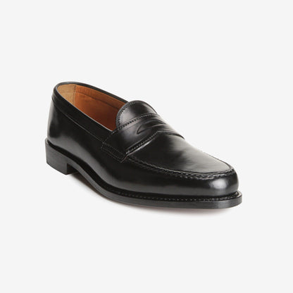 Patriot Shell Cordovan Loafer - Black