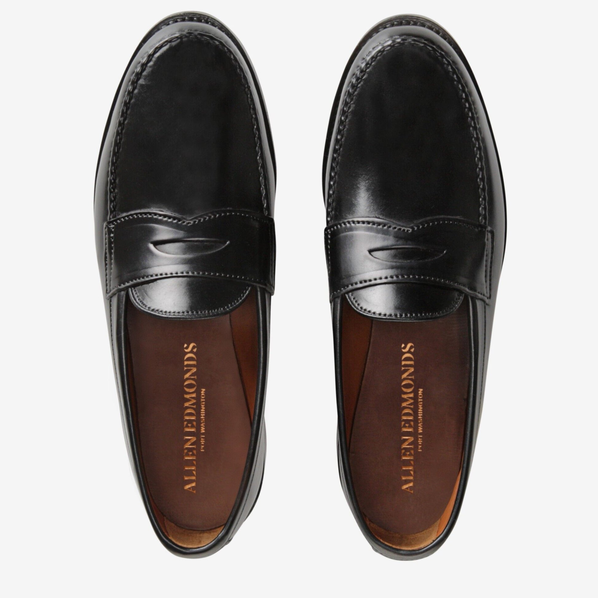 Patriot Shell Cordovan Loafer - Black