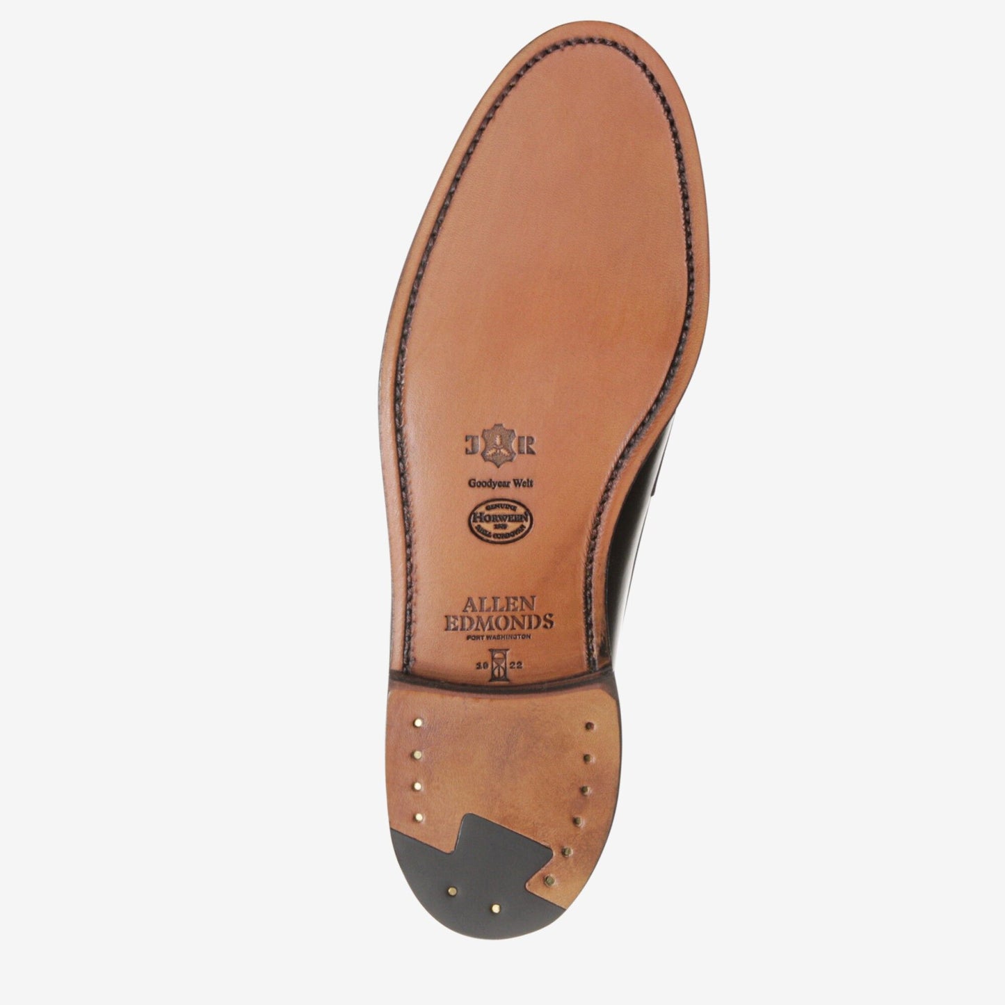 Patriot Shell Cordovan Loafer - Black