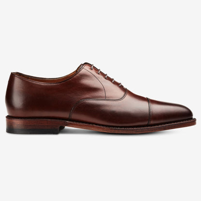 Exchange Place Cap-Toe Dress Shoe - Dark Chili