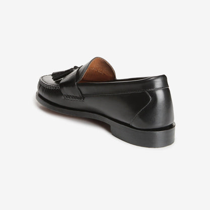 Schreier Tassel Dress Loafer - Black