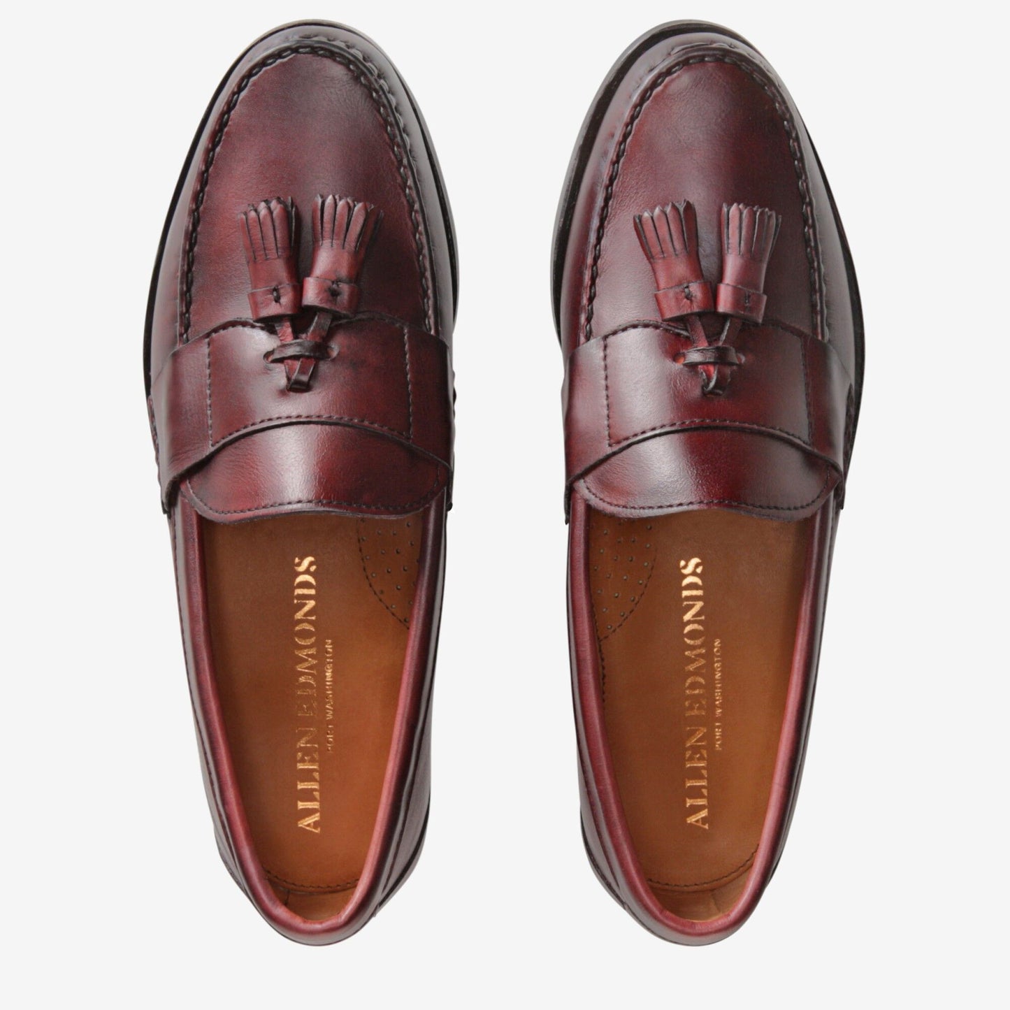 Schreier Tassel Dress Loafer - Oxblood