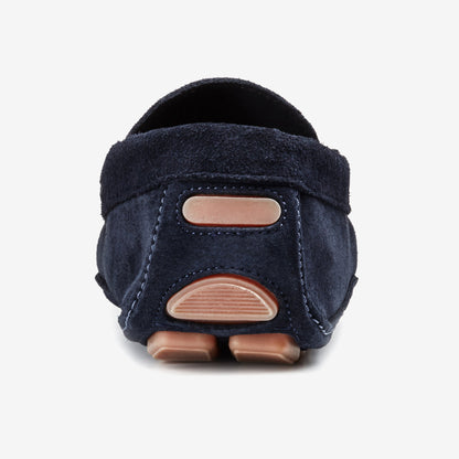 Daytona Suede Driving Shoe - Navy Suede