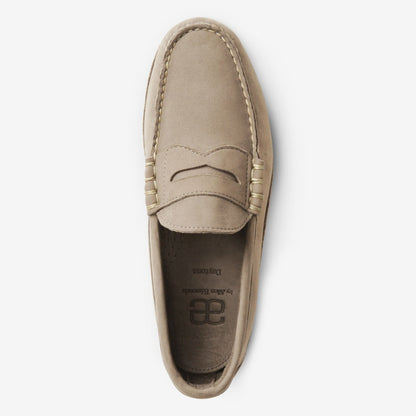 Daytona Suede Driving Shoe - Bone
