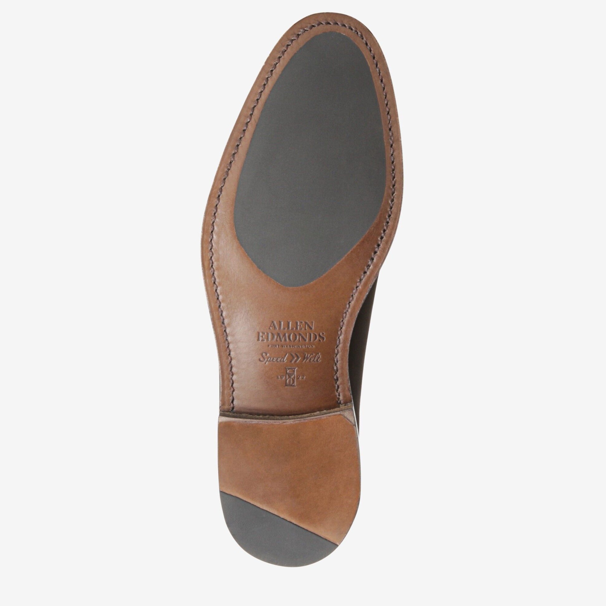 Mercer Street Suede Penny Loafer - Dark Brown
